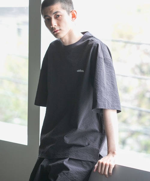 THOUSAND MILE（サウザンドマイル）の「『別注』THOUSAND MILE×UR　WASHER CODE T-SHIRTS（Tシャツ/カットソー・メンズ・モカ/チャコールグレー/ブラック・SMALL/MEDIUM/LARGE/X-LARGE）」の6枚目の写真