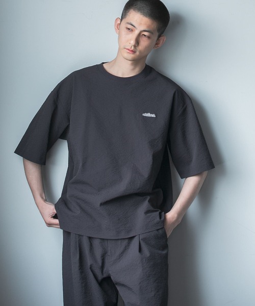 THOUSAND MILE（サウザンドマイル）の「『別注』THOUSAND MILE×UR　WASHER CODE T-SHIRTS（Tシャツ/カットソー・メンズ・モカ/チャコールグレー/ブラック・SMALL/MEDIUM/LARGE/X-LARGE）」の7枚目の写真