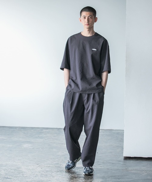 THOUSAND MILE（サウザンドマイル）の「『別注』THOUSAND MILE×UR　WASHER CODE T-SHIRTS（Tシャツ/カットソー・メンズ・モカ/チャコールグレー/ブラック・SMALL/MEDIUM/LARGE/X-LARGE）」の9枚目の写真