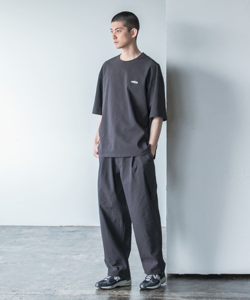 THOUSAND MILE（サウザンドマイル）の「『別注』THOUSAND MILE×UR　WASHER CODE T-SHIRTS（Tシャツ/カットソー・メンズ・モカ/チャコールグレー/ブラック・SMALL/MEDIUM/LARGE/X-LARGE）」の10枚目の写真