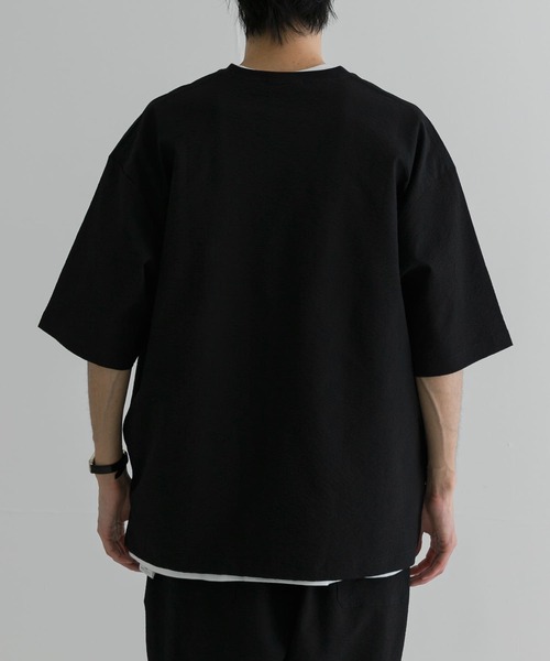 THOUSAND MILE（サウザンドマイル）の「『別注』THOUSAND MILE×UR　WASHER CODE T-SHIRTS（Tシャツ/カットソー・メンズ・モカ/チャコールグレー/ブラック・SMALL/MEDIUM/LARGE/X-LARGE）」の22枚目の写真