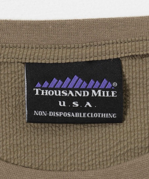 THOUSAND MILE（サウザンドマイル）の「『別注』THOUSAND MILE×UR　WASHER CODE T-SHIRTS（Tシャツ/カットソー・メンズ・モカ/チャコールグレー/ブラック・SMALL/MEDIUM/LARGE/X-LARGE）」の15枚目の写真