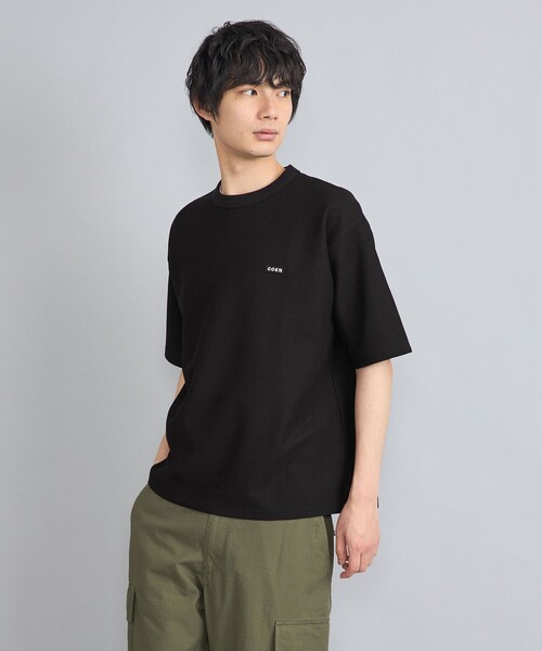 coen(コーエン)の「コーエンロゴワッペンTシャツ(Tシャツ/カットソー・メンズ・ホワイト/ダークグレー/ブラック・S/M/L/XL)」の12枚目の写真