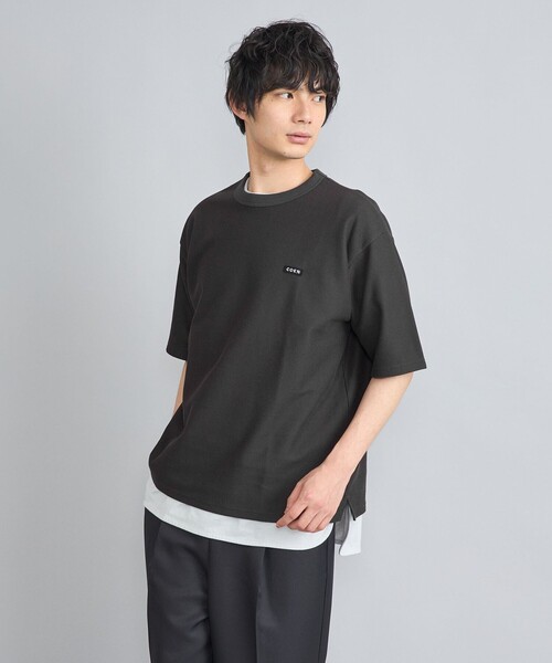 coen(コーエン)の「コーエンロゴワッペンTシャツ(Tシャツ/カットソー・メンズ・ホワイト/ダークグレー/ブラック・S/M/L/XL)」の16枚目の写真