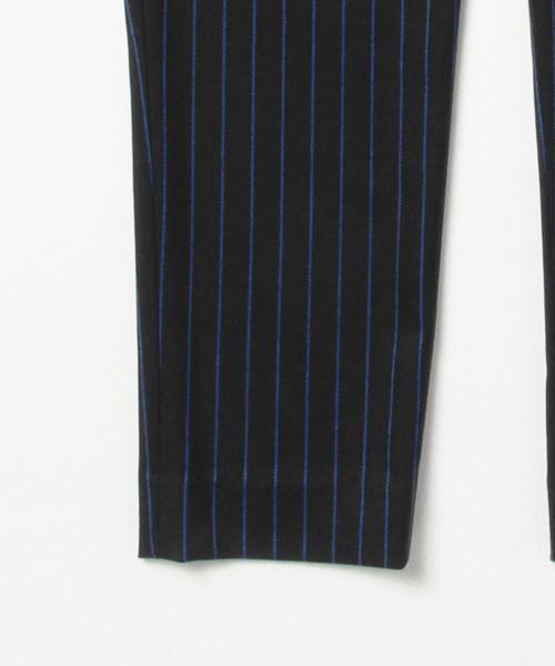 BEAMS LIGHTS Women's（ビームスライツ ウィメンズ）の「BEAMS LIGHTS / ウォッシャブル ベルト付ストライプパンツ（その他パンツ・レディース・グレー/ブラック/ネイビー・36/40/38）」の17枚目の写真