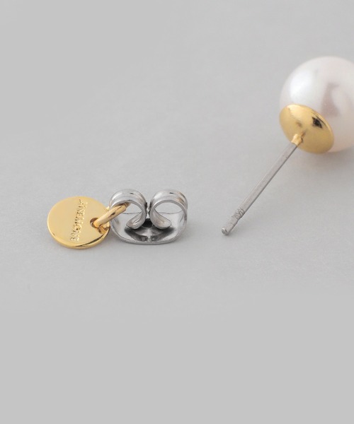 ANEMONE(アネモネ)の「ミニパールピアス(ピアス(両耳用)・レディース・ホワイト・FREE)」の4枚目の写真