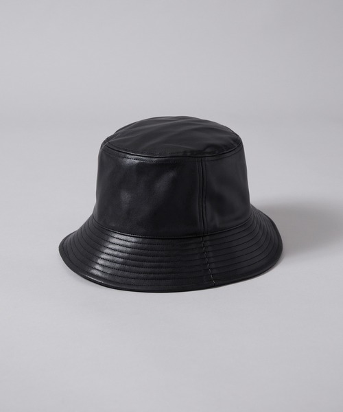 JUNRED(ジュンレッド)の「バケットハット(ハット・メンズ・ブラック/ブラック系その他2・FREE)」の4枚目の写真