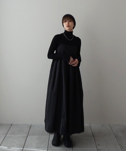 todayful Washer Camisole Dress ブラック 36 TODAYFUL (トゥデイフル）Washer Camisole Dress SALE : RAPTURE