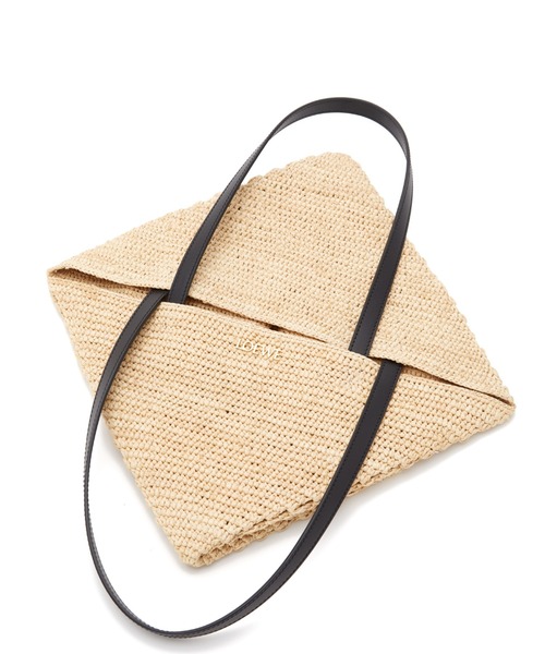 LOEWE（ロエベ）の「パズルフォルド トート（ラフィア）（トートバッグ