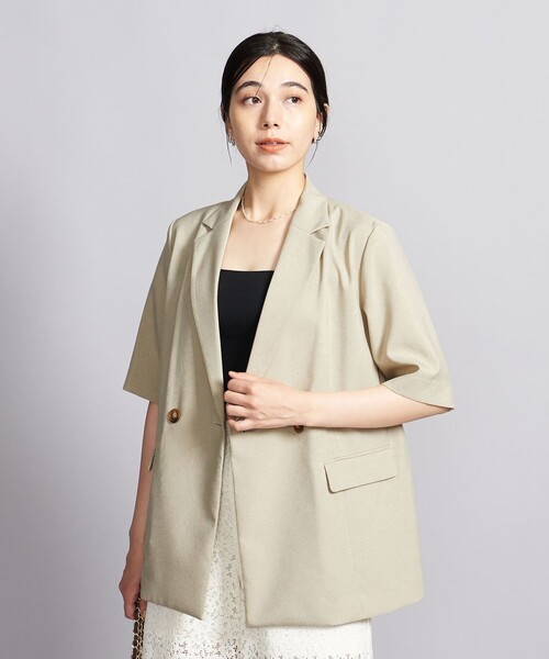 BEAUTY&YOUTH ハーフスリーブジャケット BEAUTY&YOUTH UNITED ARROWS（ビューティーアンドユース