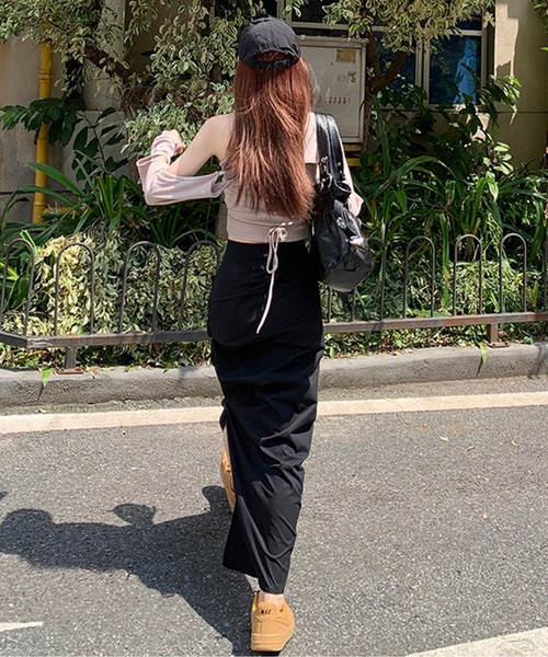 極美品 CFCL RIVULET SKIRT ロングスカート ギャザー モダン RIVULET SKIRT