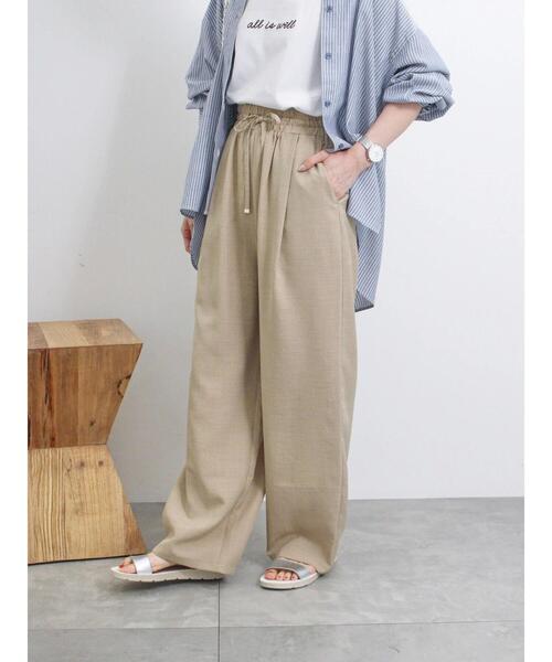 Samansa Mos2 blue（サマンサモスモスブルー）の「リネンタッチ