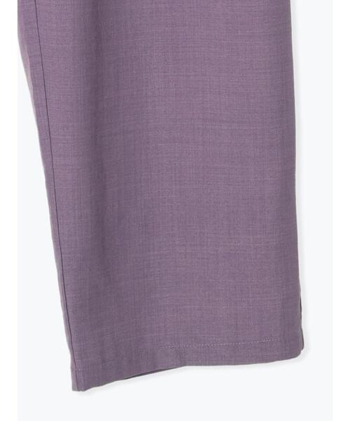 Samansa Mos2 blue（サマンサモスモスブルー）の「リネンタッチイージーパンツ（その他パンツ・レディース・チャコールグレー/カーキ/パープル・F）」の20枚目の写真