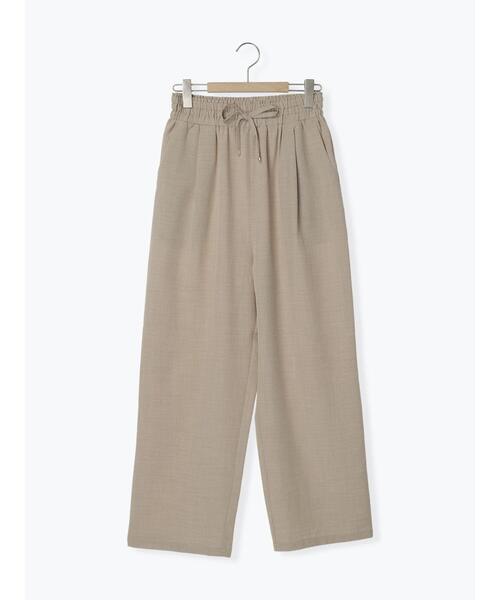 Samansa Mos2 blue（サマンサモスモスブルー）の「リネンタッチイージーパンツ（その他パンツ・レディース・チャコールグレー/カーキ/パープル・F）」の16枚目の写真