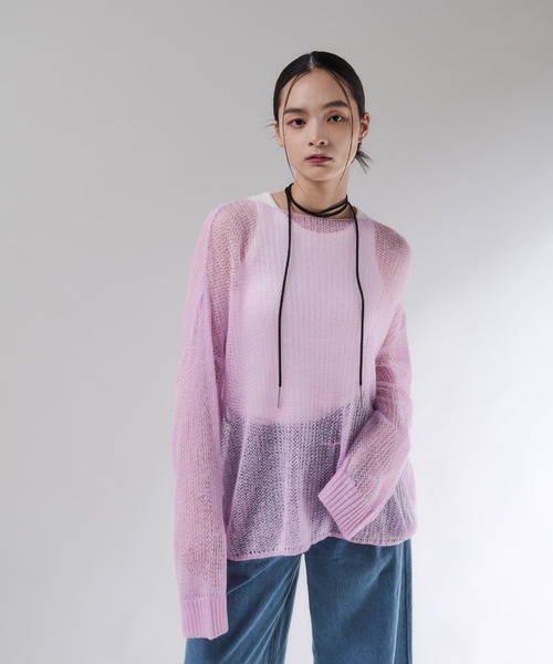 新品タグ付】エストネーションALYSIモヘア混コート11号イタリア