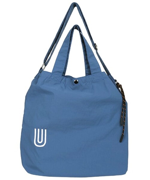 UNIVERSAL OVERALL(ユニバーサルオーバーオール)の「【UNIVERSAL OVERALL】ウィンクルナイロン 2WAY ショルダーバッグ 15L(ショルダーバッグ・メンズ・グレー/チャコールグレー/ブラック/オリーブ/ダークブルー/オレンジ/ホワイト・FREE)」の6枚目の写真