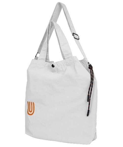 UNIVERSAL OVERALL(ユニバーサルオーバーオール)の「【UNIVERSAL OVERALL】ウィンクルナイロン 2WAY ショルダーバッグ 15L(ショルダーバッグ・メンズ・グレー/チャコールグレー/ブラック/オリーブ/ダークブルー/オレンジ/ホワイト・FREE)」の17枚目の写真