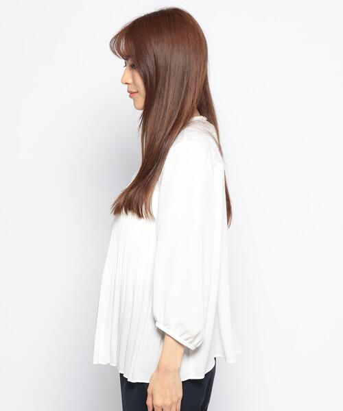 Leilian（レリアン）の「ブラウス【Leilian WHITE LABEL】（シャツ/ブラウス・レディース・オフホワイト・9）」の2枚目の写真