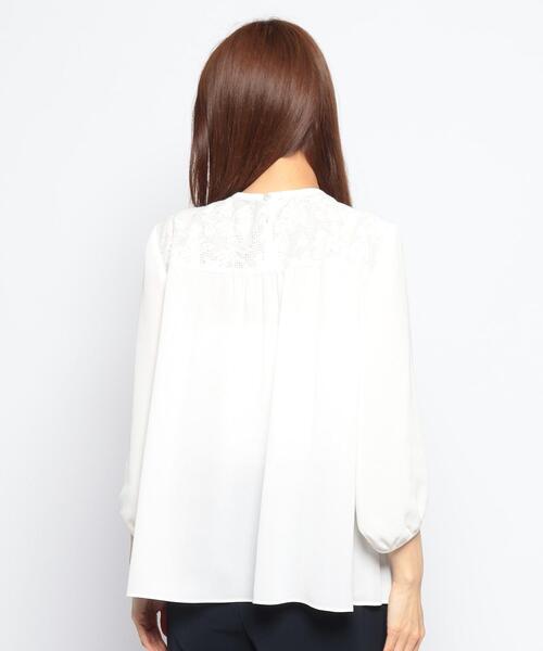 Leilian（レリアン）の「ブラウス【Leilian WHITE LABEL】（シャツ/ブラウス・レディース・オフホワイト・9）」の3枚目の写真