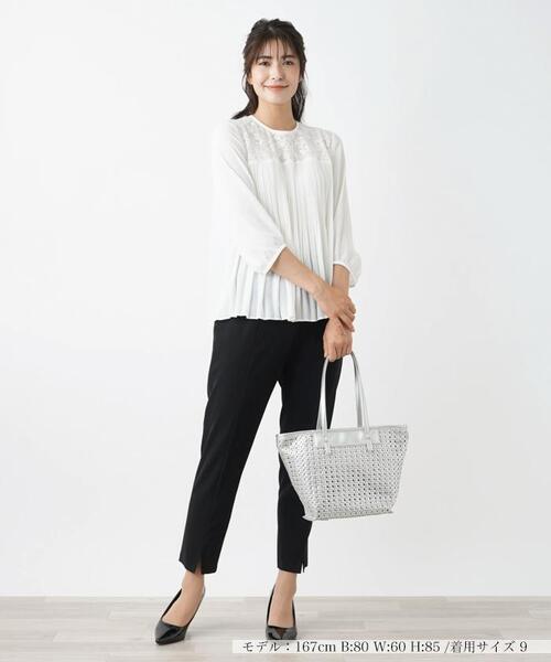 Leilian（レリアン）の「ブラウス【Leilian WHITE LABEL】（シャツ/ブラウス・レディース・オフホワイト・9）」の8枚目の写真