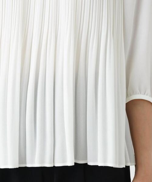 Leilian（レリアン）の「ブラウス【Leilian WHITE LABEL】（シャツ/ブラウス・レディース・オフホワイト・9）」の18枚目の写真