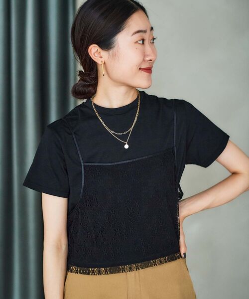 le.coeur blanc（ルクールブラン）の「【飯豊まりえさん着用】2連チェーンコインネックレス（ネックレス・レディース・ゴールド・FREE）」の11枚目の写真