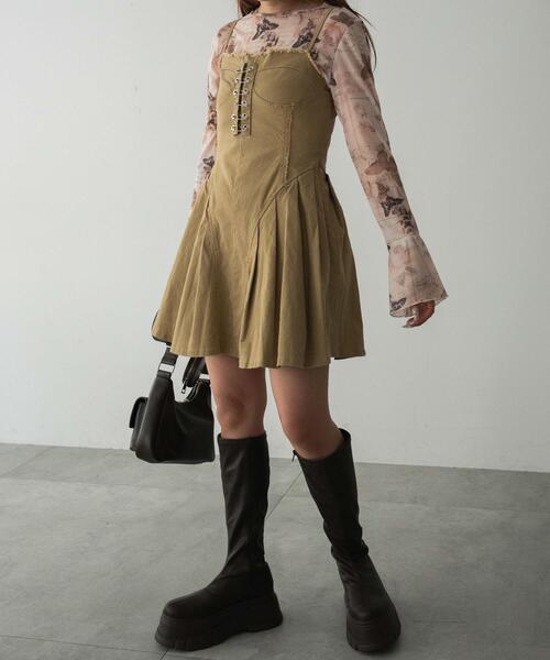 dispark（ディスパーク）の「DISPARK/サイドギャザープリントロンT（Tシャツ/カットソー・レディース・その他1/その他4/その他3/その他2・FREE）」の17枚目の写真