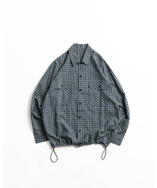 BALLOON CHECKED SHIRT / バルーンチェックシャツ（シャツ