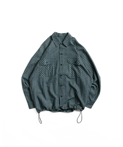 BALLOON CHECKED SHIRT / バルーンチェックシャツ（シャツ/ブラウス