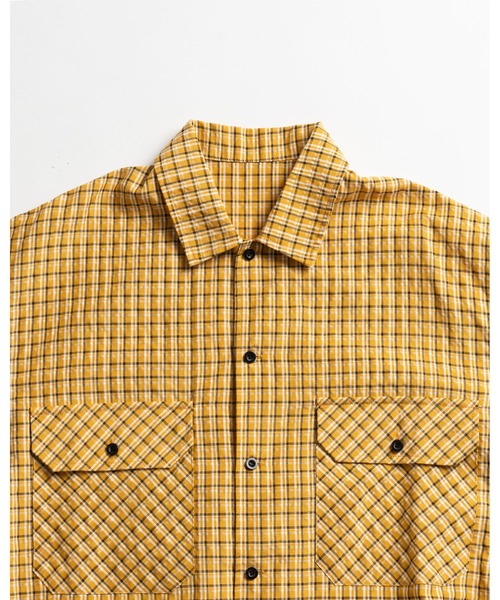 PWA PLAID BALOON SHIRT【Mサイズ】オンブレチェック PWA PLAID BALOON SHIRT【Mサイズ】オンブレチェック オンブレチェック