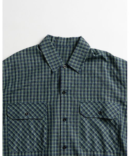 BALLOON CHECKED SHIRT / バルーンチェックシャツ（シャツ/ブラウス