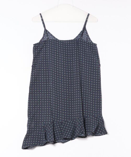 aimoha(アイモハ)の「チェック柄フリルキャミソールワンピース (SS)(ワンピース・レディース・ブルー・SMALL/MEDIUM)」の2枚目の写真
