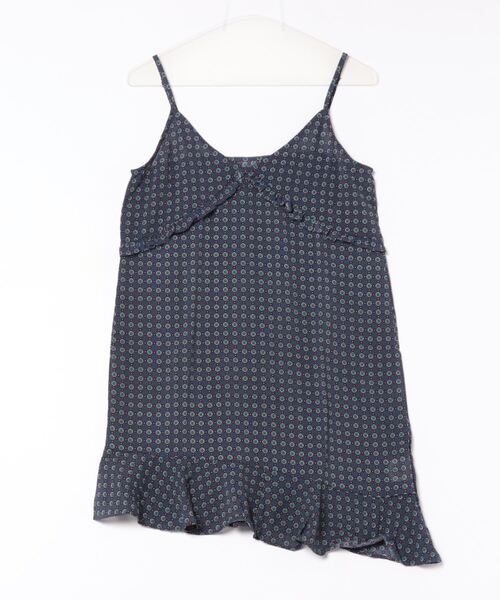 aimoha(アイモハ)の「チェック柄フリルキャミソールワンピース (SS)(ワンピース・レディース・ブルー・SMALL/MEDIUM)」の3枚目の写真