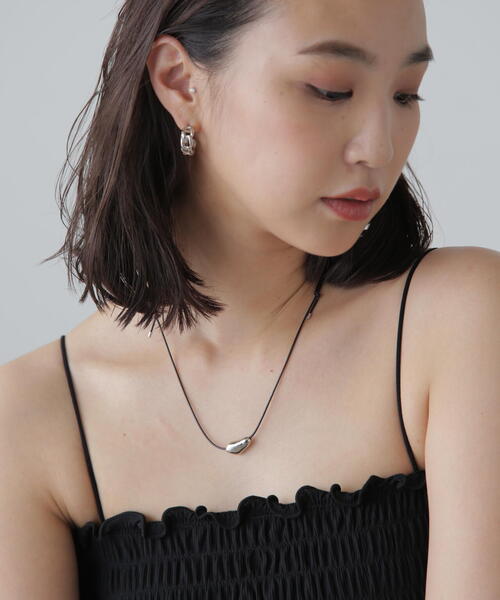 FREE'S MART（フリーズマート）の「レングスフリーチョーカー（チョーカー・レディース・ブラック・ﾌﾘ-）」の3枚目の写真