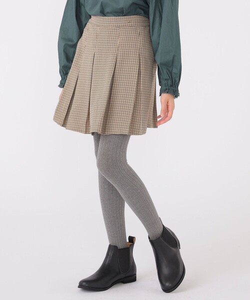 【セール】SHIPS KIDS:140～150cm / チェック プリーツ キュロット（その他パンツ）｜SHIPS（シップス）