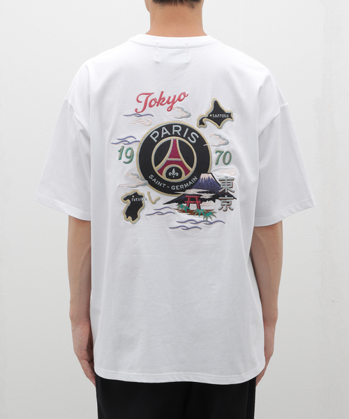 PARIS SAINT-GERMAIN(パリサンジェルマン)の「PSG JP TOKYO EM S/S TEE(Tシャツ/カットソー・メンズ・ホワイト/ブラック・X-LARGE/LARGE/MEDIUM/SMALL)」の5枚目の写真