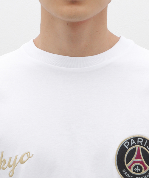 PARIS SAINT-GERMAIN(パリサンジェルマン)の「PSG JP TOKYO EM S/S TEE(Tシャツ/カットソー・メンズ・ホワイト/ブラック・X-LARGE/LARGE/MEDIUM/SMALL)」の6枚目の写真