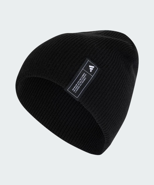 adidas(アディダス)の「エッセンシャルズ ビーニー / アディダス adidas(ニットキャップ/ビーニー・メンズ・ブラック/ブルー・SMALL/LARGE)」の2枚目の写真