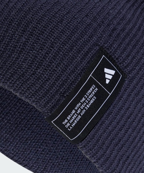 adidas(アディダス)の「エッセンシャルズ ビーニー / アディダス adidas(ニットキャップ/ビーニー・メンズ・ブラック/ブルー・SMALL/LARGE)」の7枚目の写真