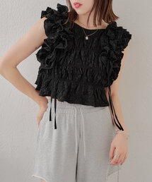 Chico | 【セットアップ対応】フリル2wayブラウス(シャツ/ブラウス)