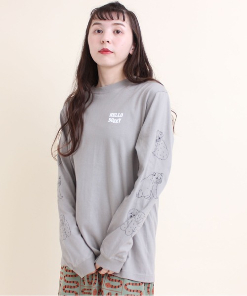 didizizi（ディディジジ）の「お花図鑑ロンT（Tシャツ