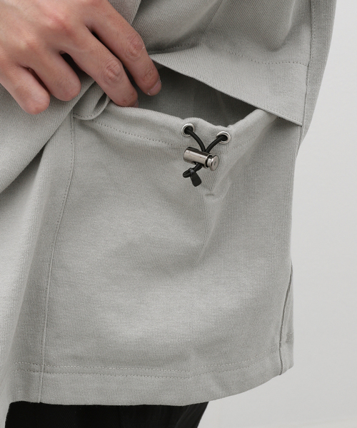 《追加》OLIVEDRAB CARRY ポケットTシャツ（Tシャツ/カットソー）｜B.C STOCK（ベーセーストック）