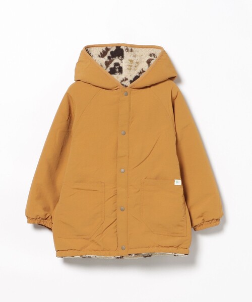 BEAMS mini(ビームスミニ)の「リバーシブル 総柄 ボア フード コート 2024FW(90~150cm)(その他アウター・キッズ・グリーン系その他4/ホワイト系その他5・130/140/90/100/110/120/150)」の18枚目の写真