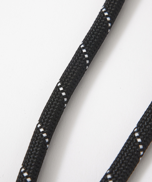 ABAHOUSE（アバハウス）の「【NoiR / ノアール】撥水加工 ロープショルダー スマホ マルチポーチ Trinity shoulder（トリニティショルダー） N23008（ショルダーバッグ・メンズ・ブラック系その他/ブラック系その他2・フリー）」の9枚目の写真