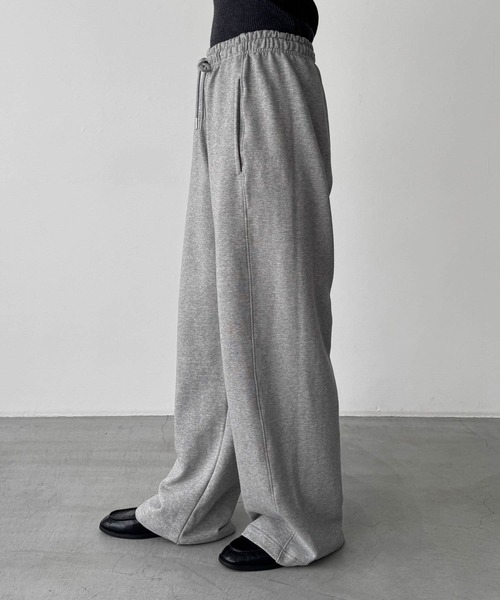 CANAL JEAN(キャナルジーン)の「El mar シームスウェットパンツ(スウェットパンツ・レディース・ブラック/ベージュ/グレー・ONE SIZE)」の13枚目の写真