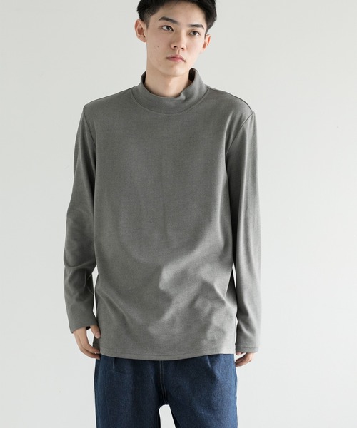 aimoha（アイモハ）の「aimoha men Essential high-necked　Base Layer（ニット/セーター・メンズ・オフホワイト/ブルー/ブラック/ライトベージュ/ダークグレー・MEDIUM/LARGE/X-LARGE/XX-LARGE/XXX-LARGE）」の5枚目の写真