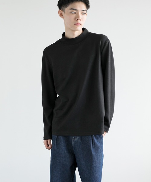 aimoha（アイモハ）の「aimoha men Essential high-necked　Base Layer（ニット/セーター・メンズ・オフホワイト/ブルー/ブラック/ライトベージュ/ダークグレー・MEDIUM/LARGE/X-LARGE/XX-LARGE/XXX-LARGE）」の2枚目の写真