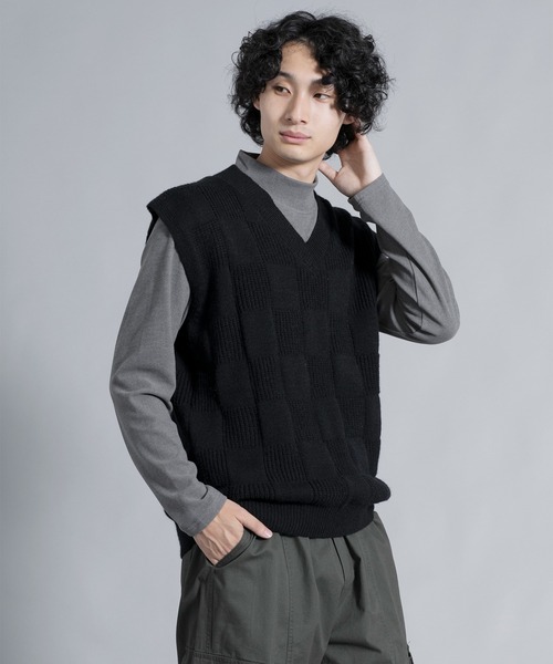 aimoha（アイモハ）の「aimoha men Essential high-necked　Base Layer（ニット/セーター・メンズ・オフホワイト/ブルー/ブラック/ライトベージュ/ダークグレー・MEDIUM/LARGE/X-LARGE/XX-LARGE/XXX-LARGE）」の9枚目の写真