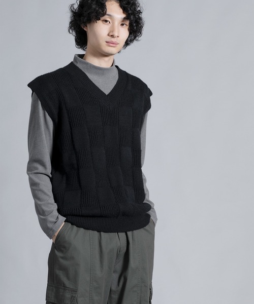 aimoha（アイモハ）の「aimoha men Essential high-necked　Base Layer（ニット/セーター・メンズ・オフホワイト/ブルー/ブラック/ライトベージュ/ダークグレー・MEDIUM/LARGE/X-LARGE/XX-LARGE/XXX-LARGE）」の11枚目の写真