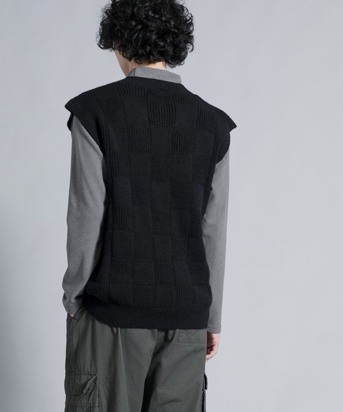 aimoha（アイモハ）の「aimoha men Essential high-necked　Base Layer（ニット/セーター・メンズ・オフホワイト/ブルー/ブラック/ライトベージュ/ダークグレー・MEDIUM/LARGE/X-LARGE/XX-LARGE/XXX-LARGE）」の15枚目の写真